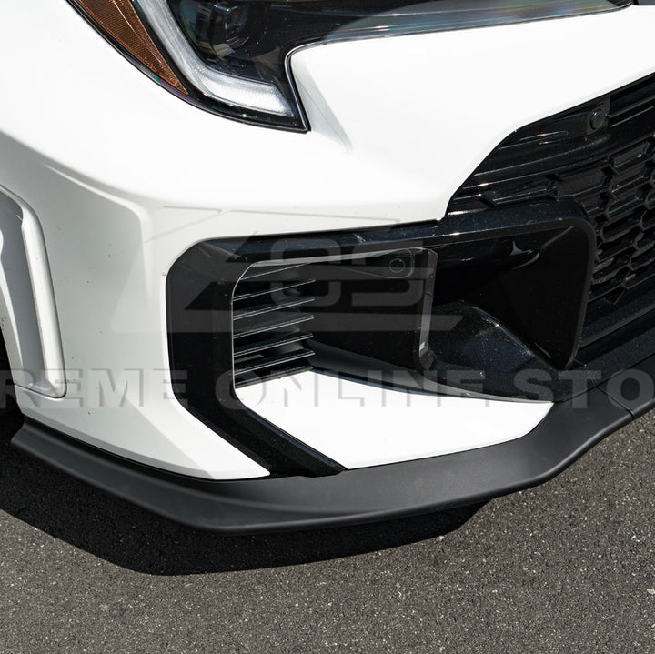 2025-Up GR Corolla GR Package Front Splitter Lip w/ Side Skirts
