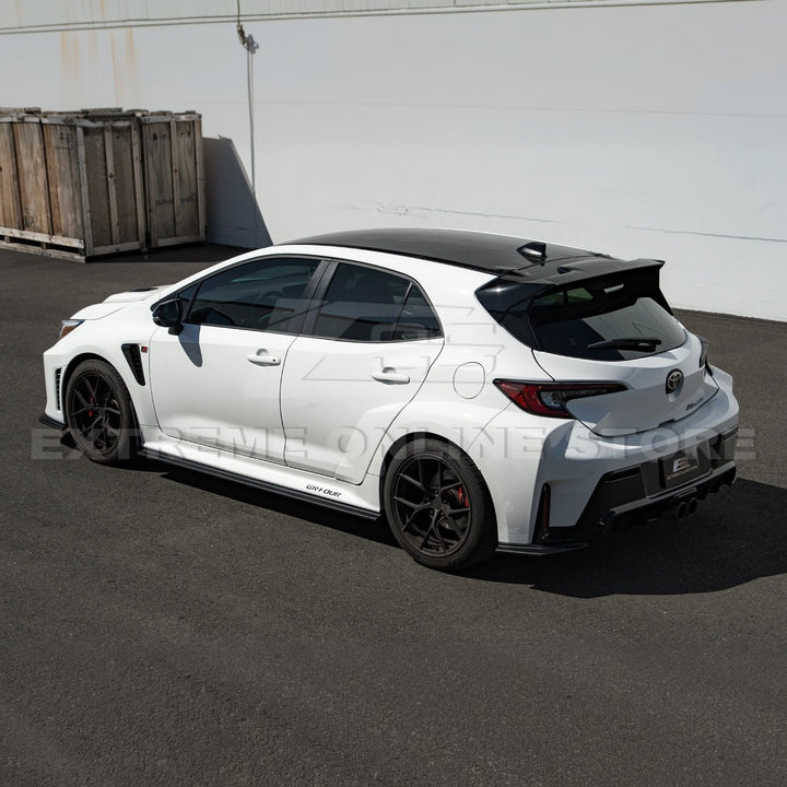 2025-Up GR Corolla GR Package Front Splitter Lip w/ Side Skirts