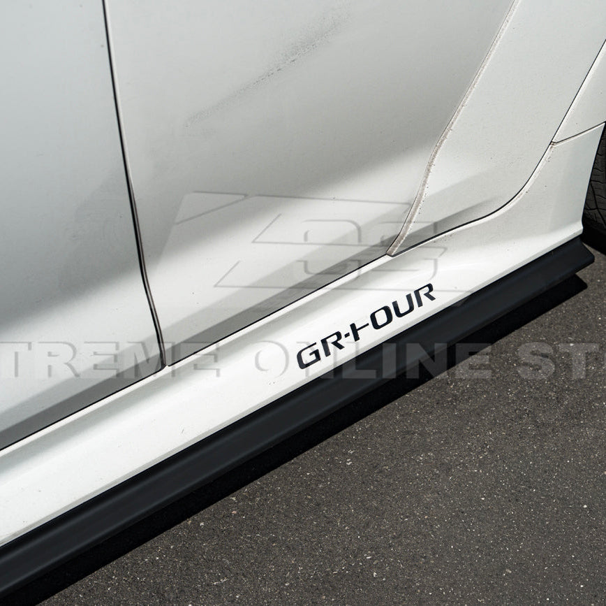 2025-Up GR Corolla GR Package Front Splitter Lip w/ Side Skirts