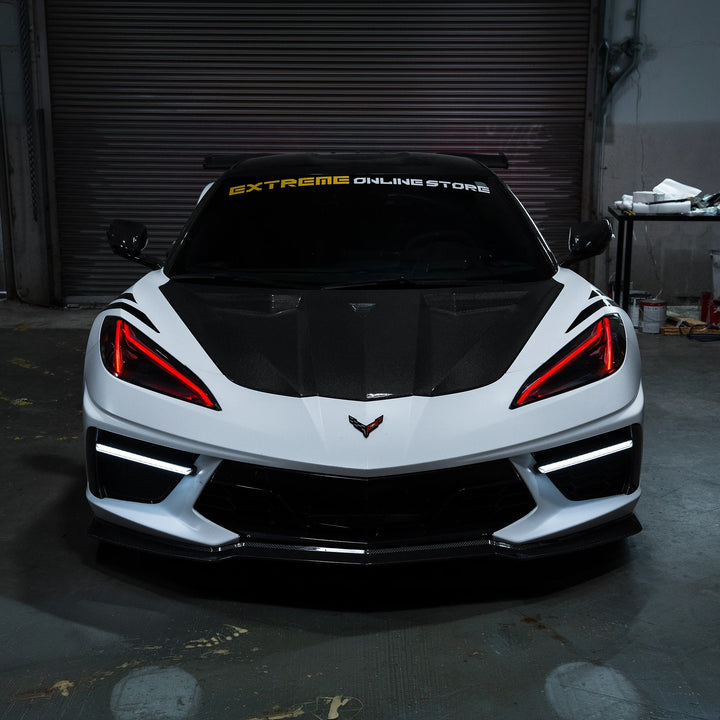 Corvette C8 GT Style Amber LED DRL Module Set