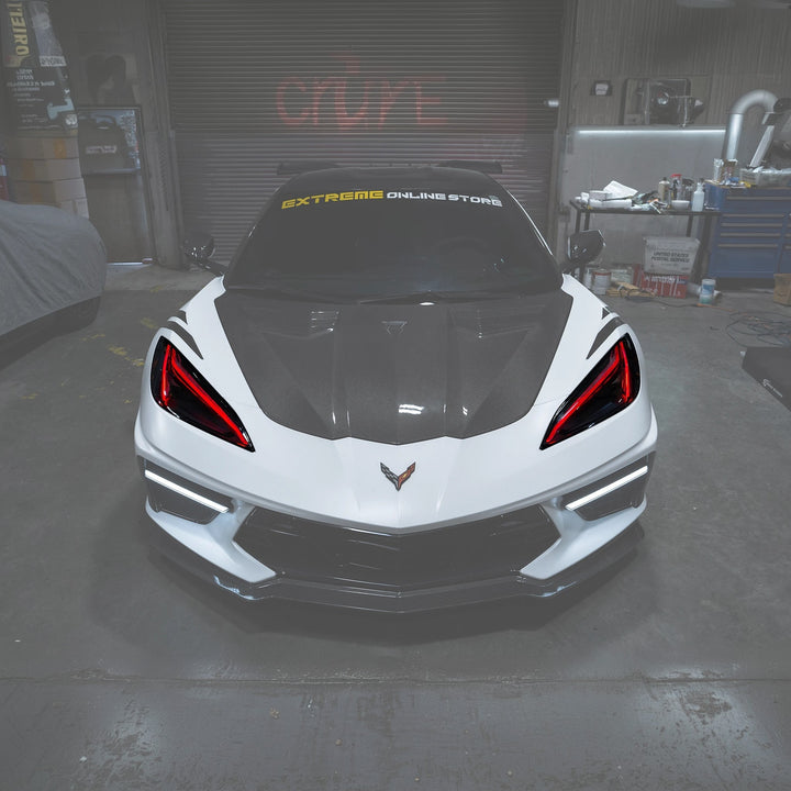 Corvette C8 GT Style Amber LED DRL Module Set