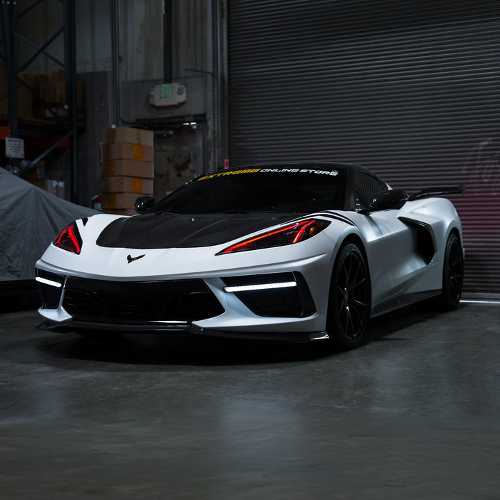 Corvette C8 GT Style Amber LED DRL Module Set