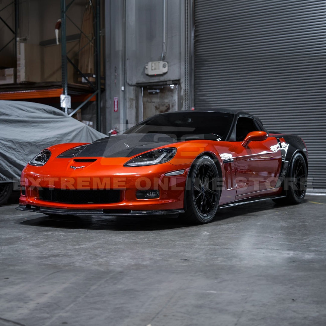 Corvette C6 Front Amber Light LED Side Markers Pair