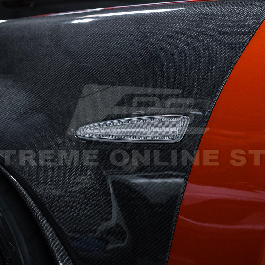 Corvette C6 Rear Red Light LED Side Markers Pair