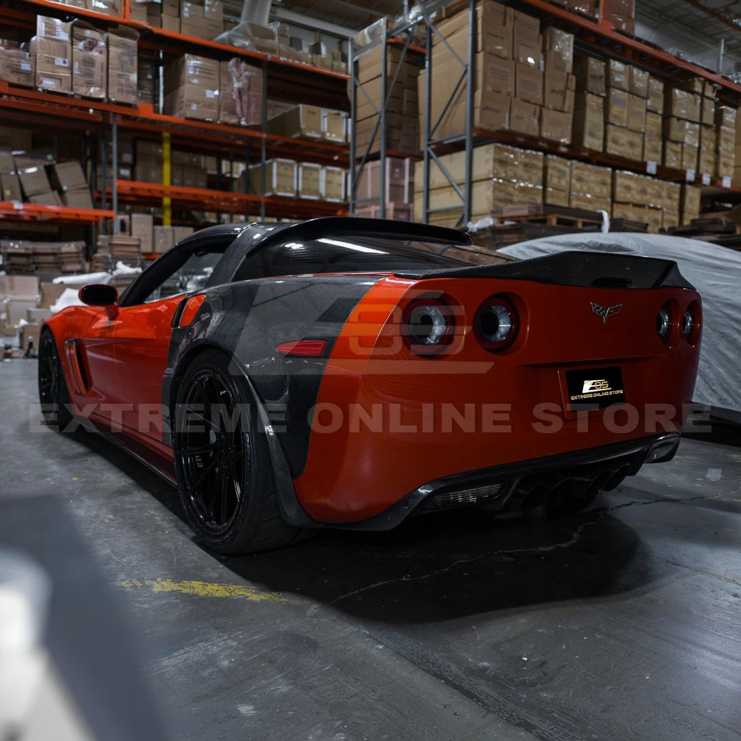 Corvette C6 Rear Red Light LED Side Markers Pair