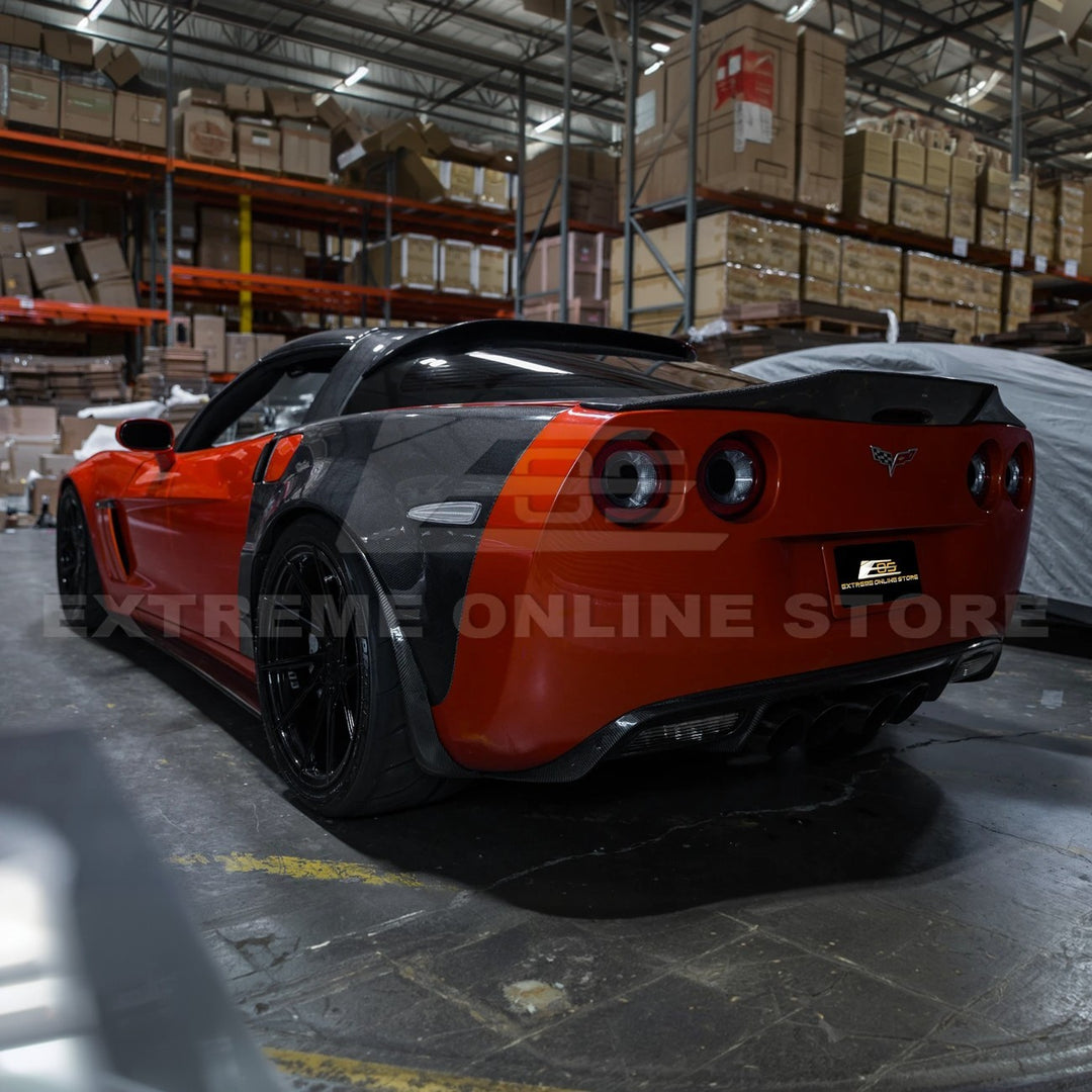 Corvette C6 Front &amp; Rear Amber Light LED Side Markers Pair