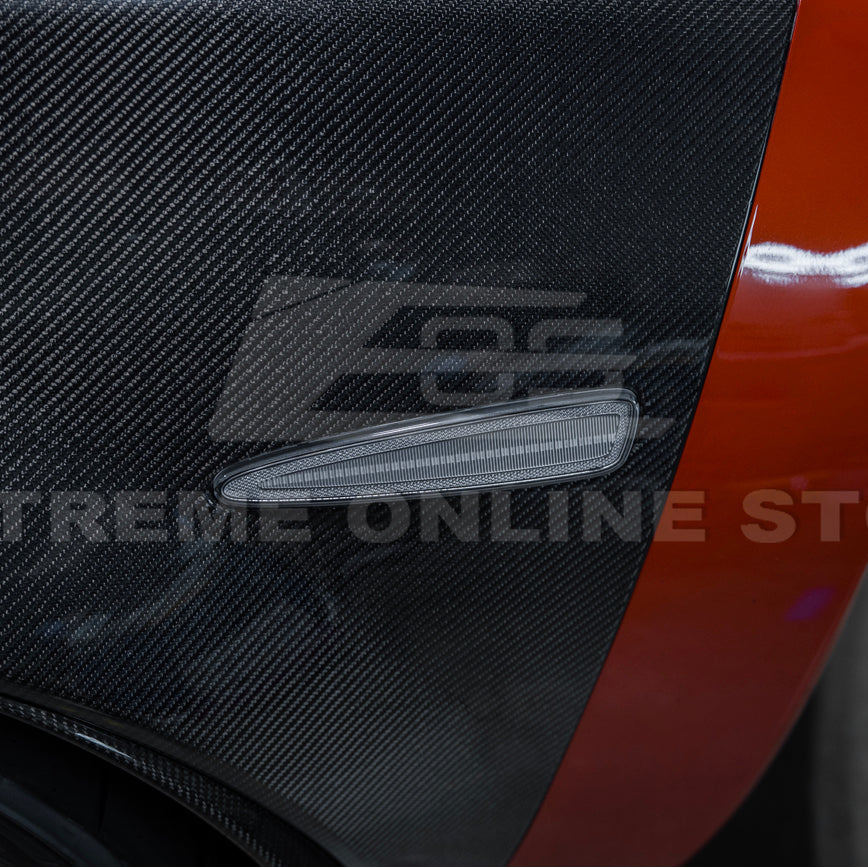 Corvette C6 Rear Red Light LED Side Markers Pair