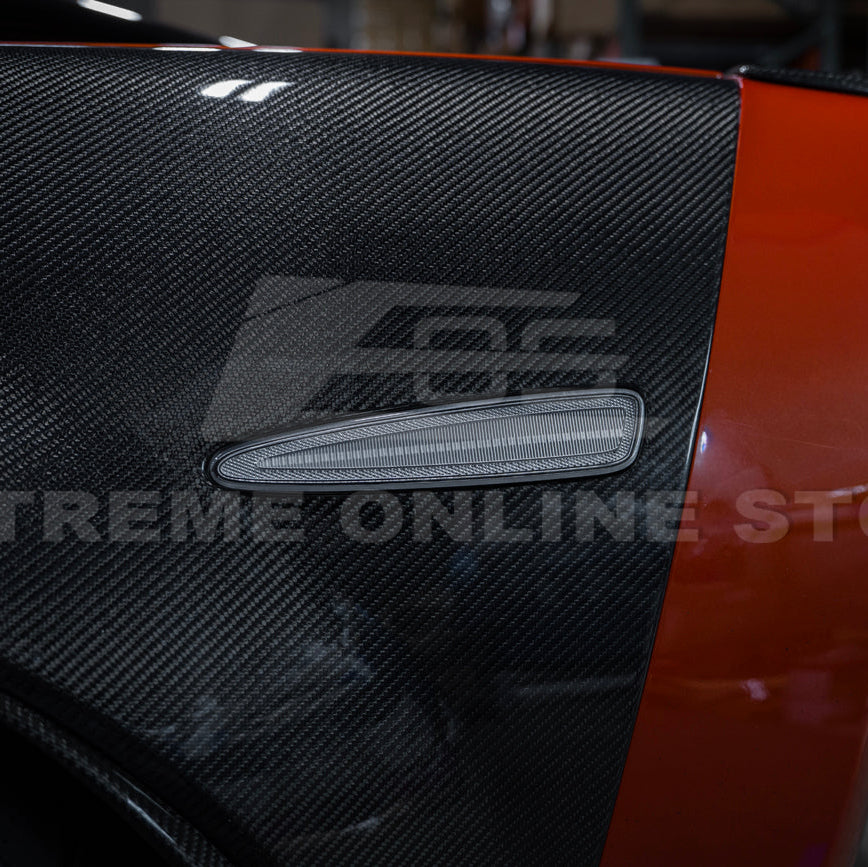 Corvette C6 Rear Red Light LED Side Markers Pair