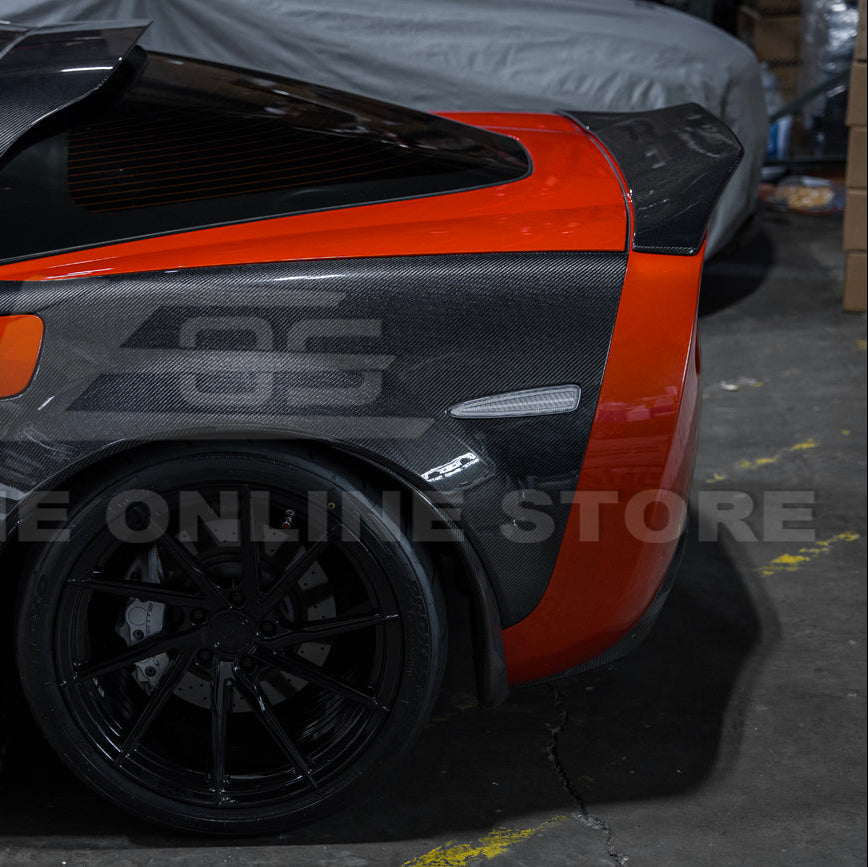 Corvette C6 Front &amp; Rear Amber Light LED Side Markers Pair