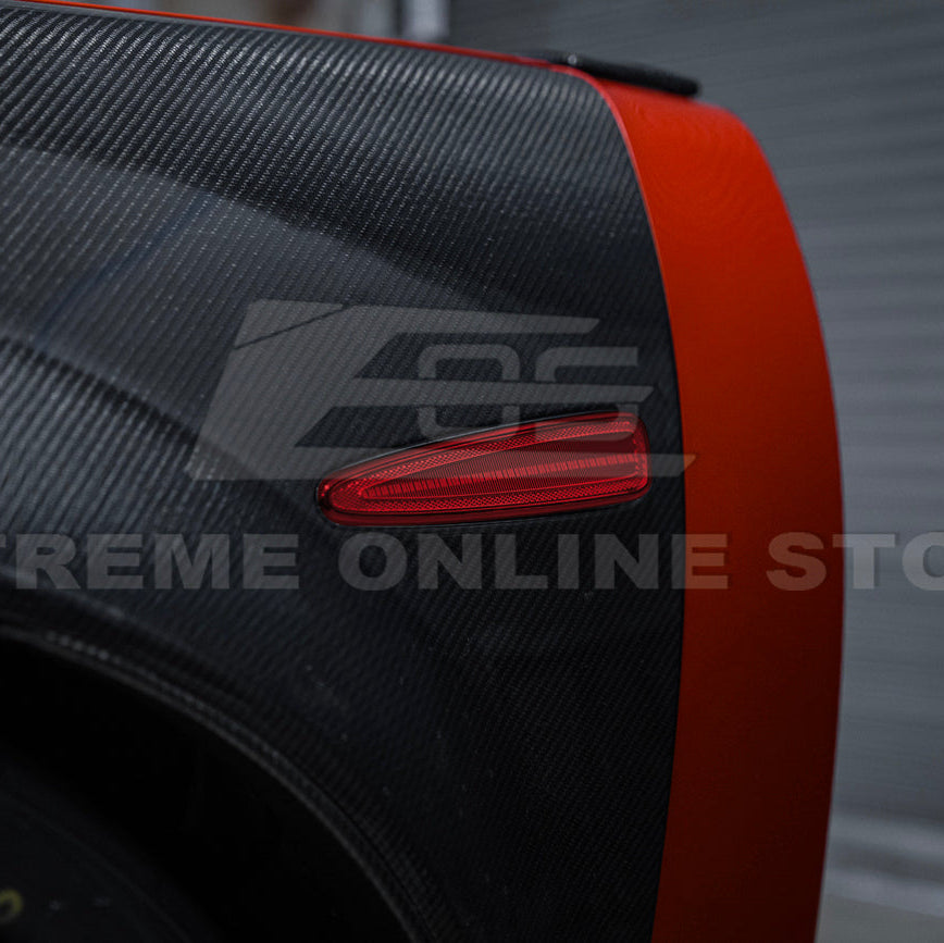 Corvette C6 Rear Red Light LED Side Markers Pair