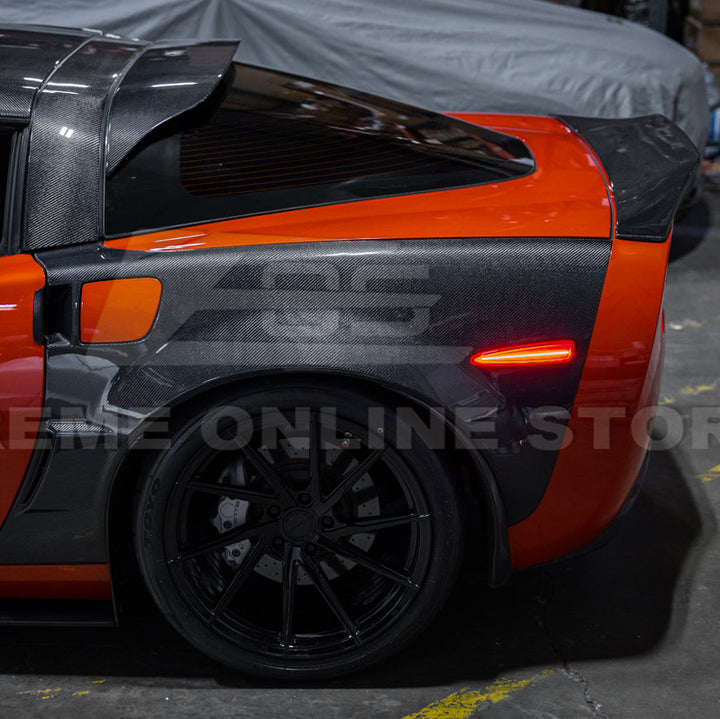 Corvette C6 Rear Red Light LED Side Markers Pair