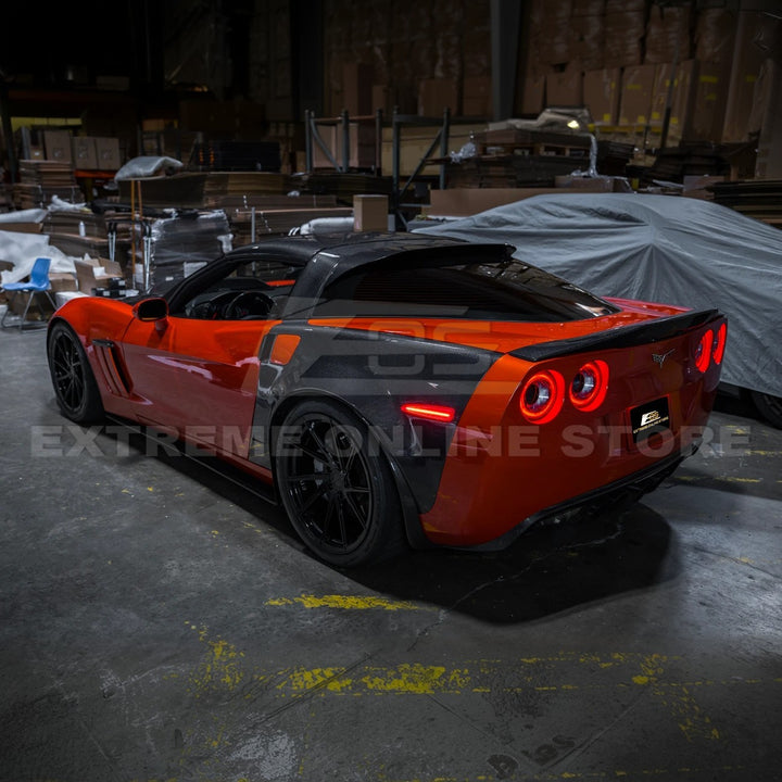 Corvette C6 Rear Red Light LED Side Markers Pair