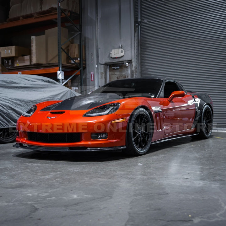 Corvette C6 Front Amber Light LED Side Markers Pair