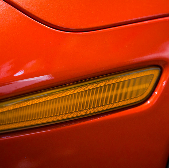 Corvette C6 Front &amp; Rear Amber Light LED Side Markers Pair