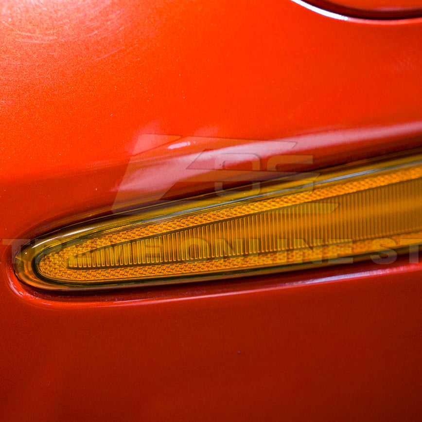 Corvette C6 Front Amber Light LED Side Markers Pair