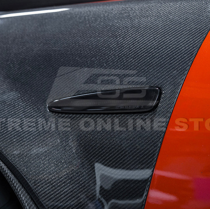 Corvette C6 Front &amp; Rear Amber Light LED Side Markers Pair