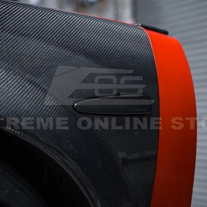 Corvette C6 Front &amp; Rear Amber Light LED Side Markers Pair