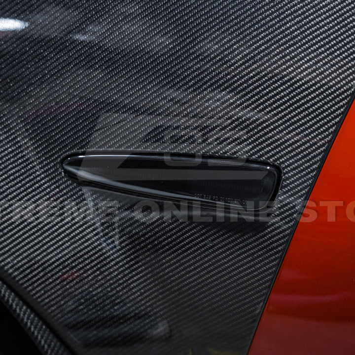 Corvette C6 Front &amp; Rear Amber Light LED Side Markers Pair