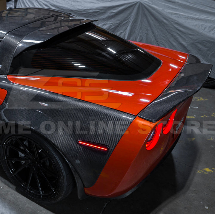 Corvette C6 Rear Red Light LED Side Markers Pair