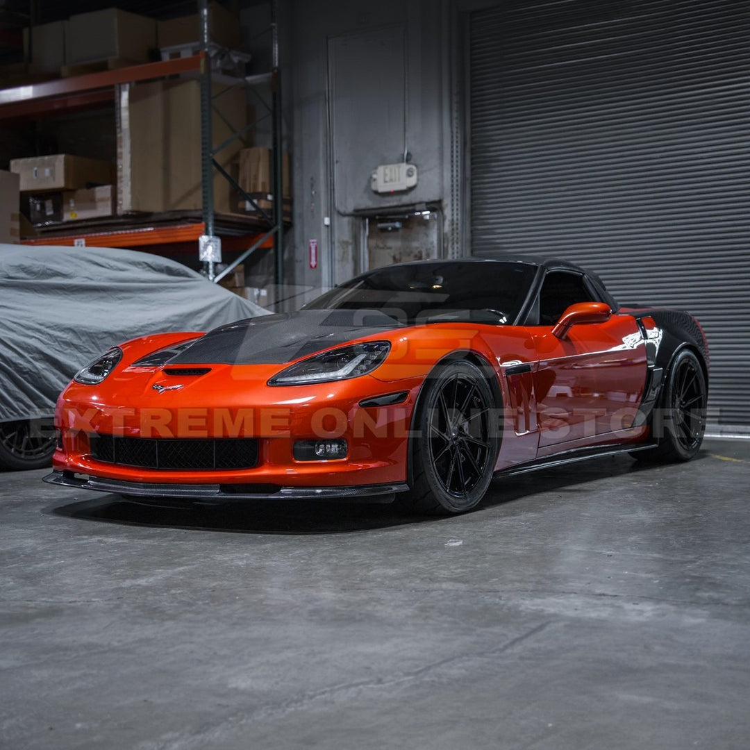 Corvette C6 Front Amber Light LED Side Markers Pair