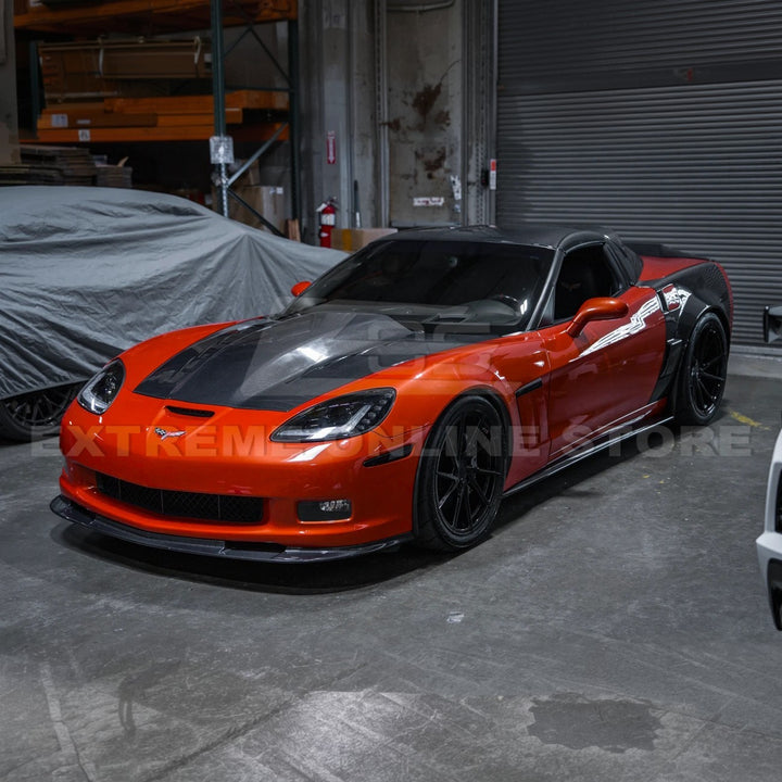 Corvette C6 Front &amp; Rear Amber Light LED Side Markers Pair