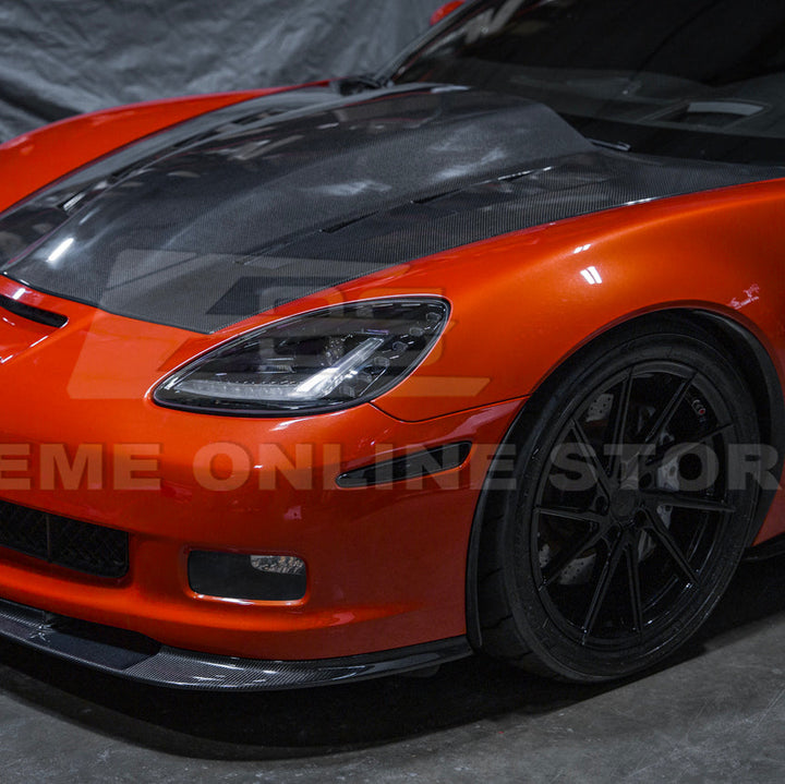 Corvette C6 Front &amp; Rear Amber Light LED Side Markers Pair