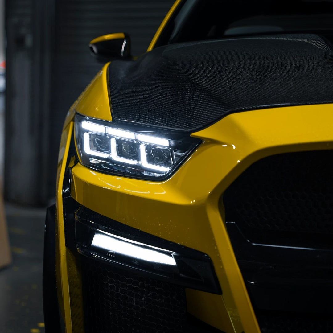 2015-17 Ford Mustang | S650 LED DRL Sequential Signal Projector Headlights