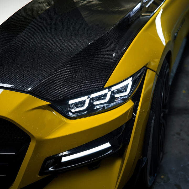 2015-17 Ford Mustang | S650 LED DRL Sequential Signal Projector Headlights