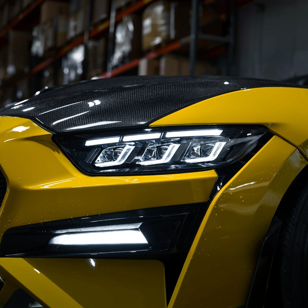 2015-17 Ford Mustang | S650 LED DRL Sequential Signal Projector Headlights