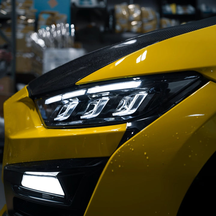 2015-17 Ford Mustang | S650 LED DRL Sequential Signal Projector Headlights