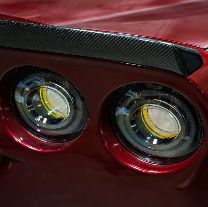 2005-2013 Chevrolet Corvette C6 Infinity Style LED Tail Lights (PRE-SALE)