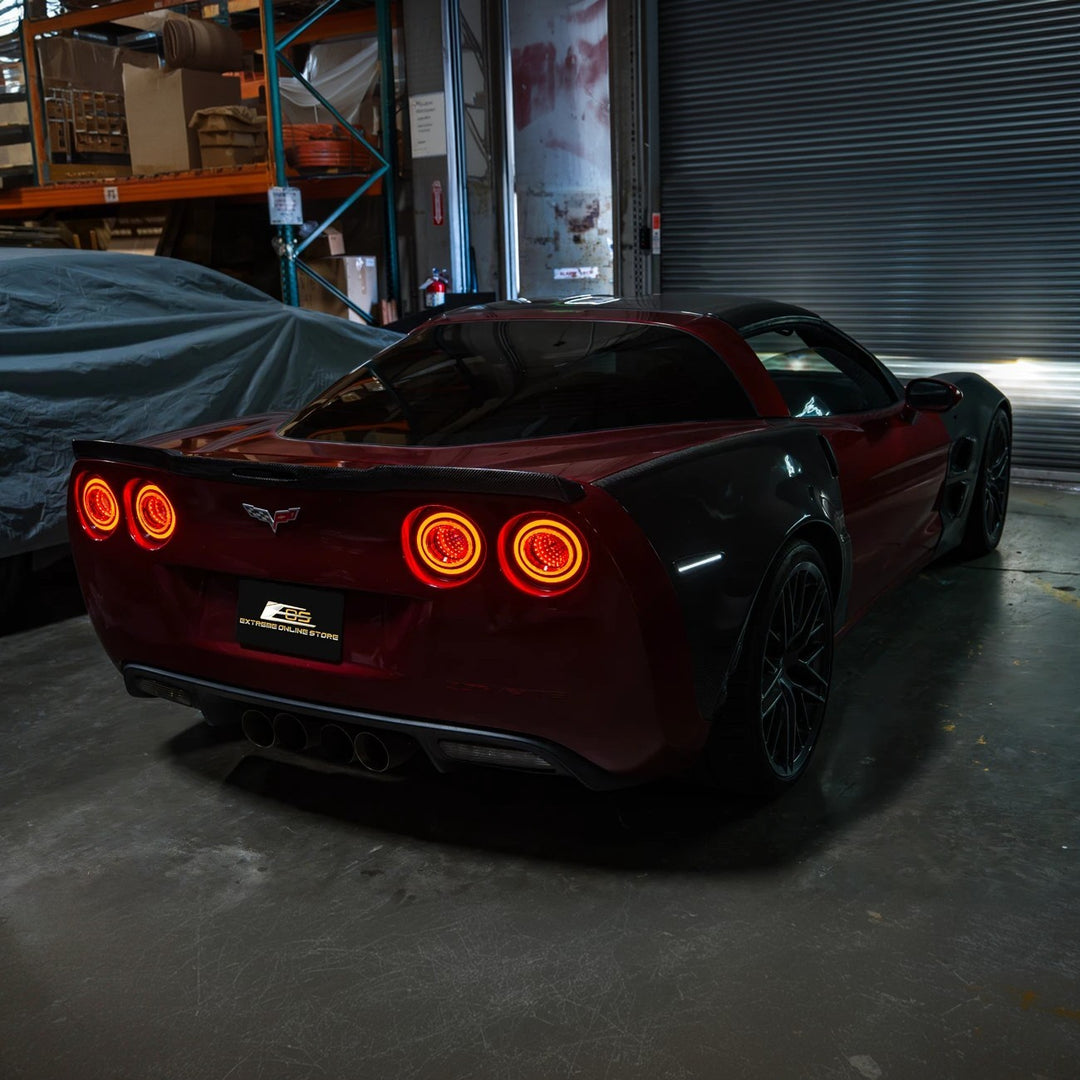 2005-2013 Chevrolet Corvette C6 Infinity Style LED Tail Lights (PRE-SALE)