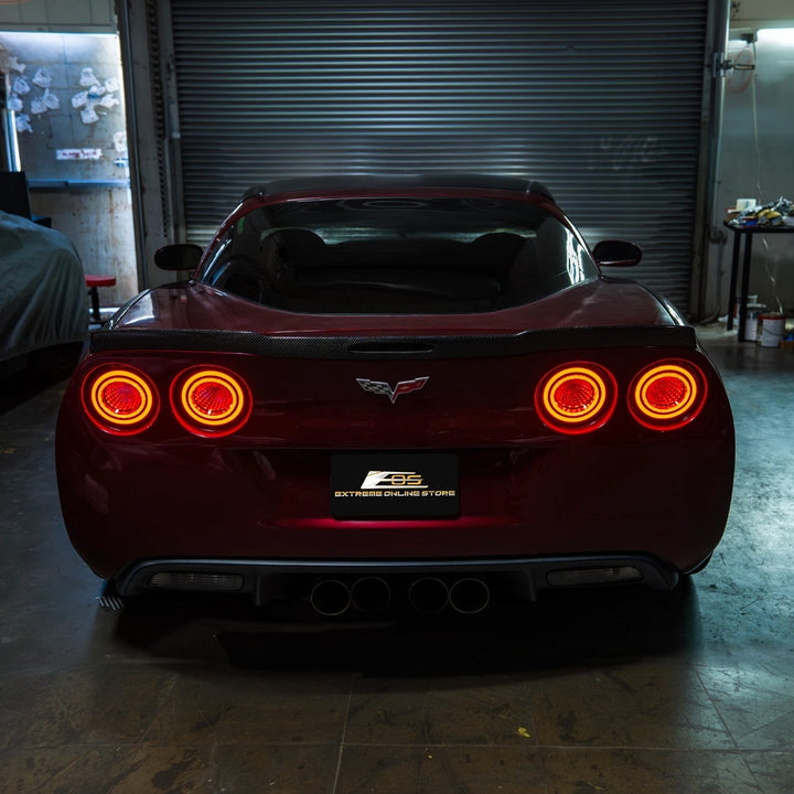 2005-2013 Chevrolet Corvette C6 Infinity Style LED Tail Lights (PRE-SALE)