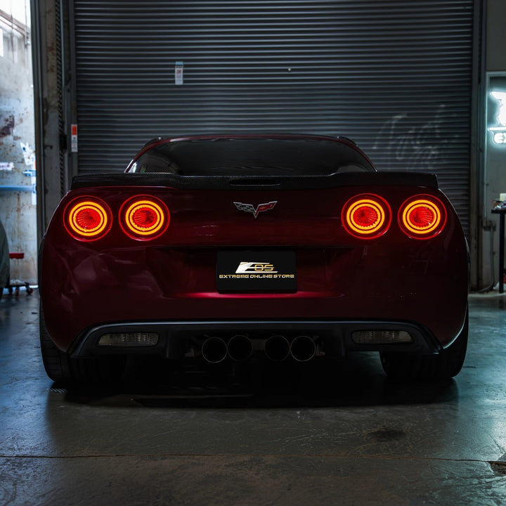 2005-2013 Chevrolet Corvette C6 Infinity Style LED Tail Lights (PRE-SALE)
