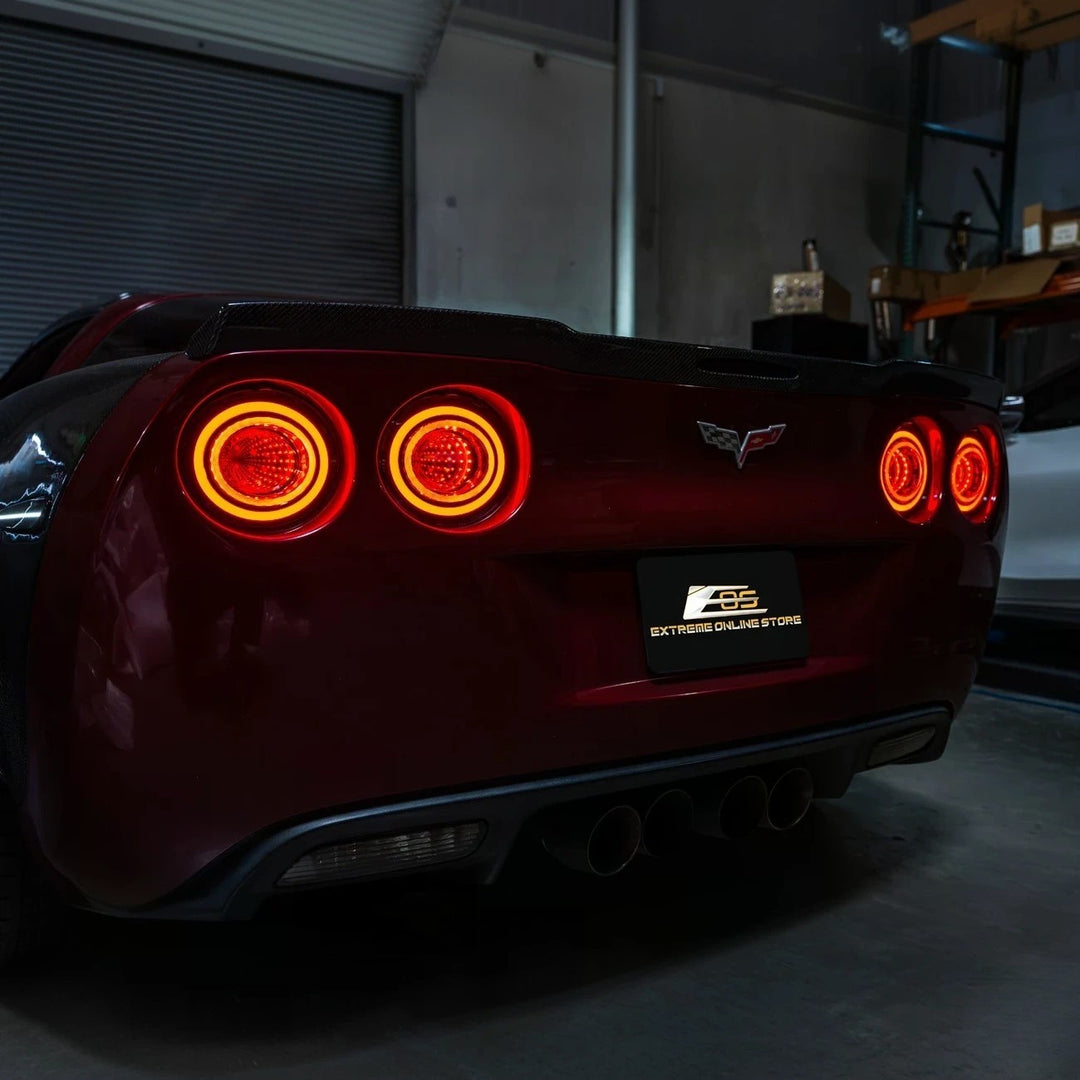 2005-2013 Chevrolet Corvette C6 Infinity Style LED Tail Lights (PRE-SALE)