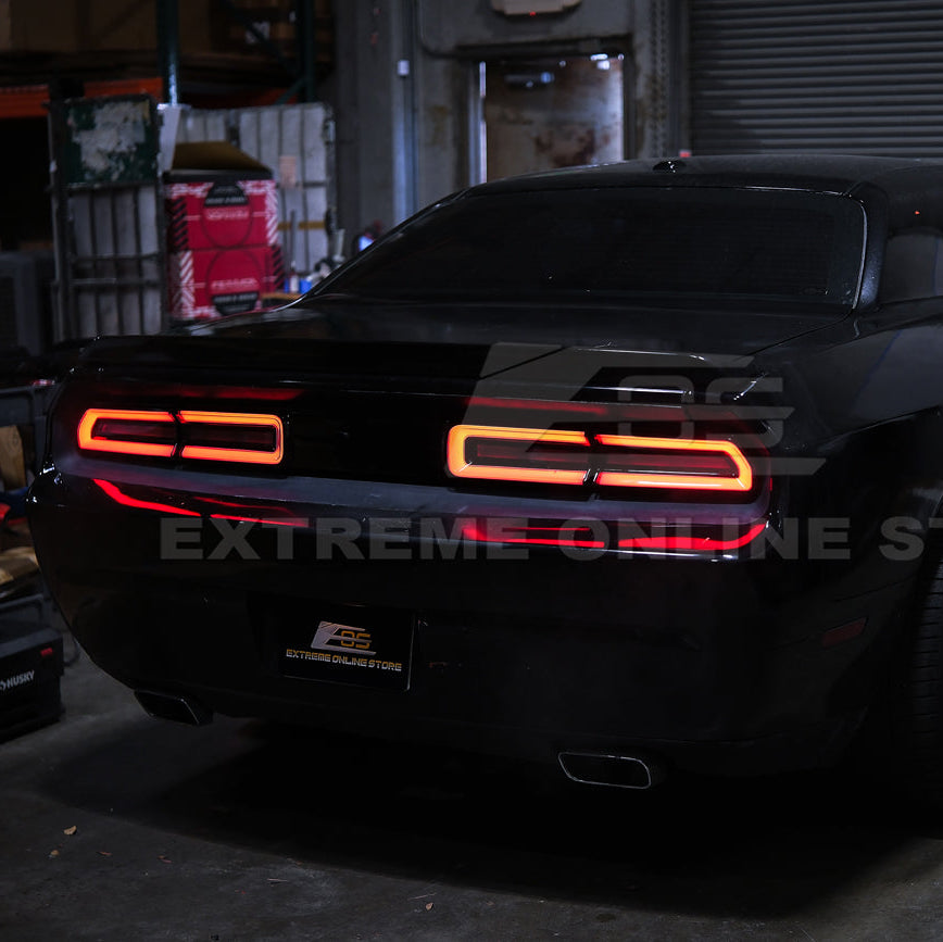 2008-14 Dodge Challenger Facelifted Sequential Signal LED Rear Taillights