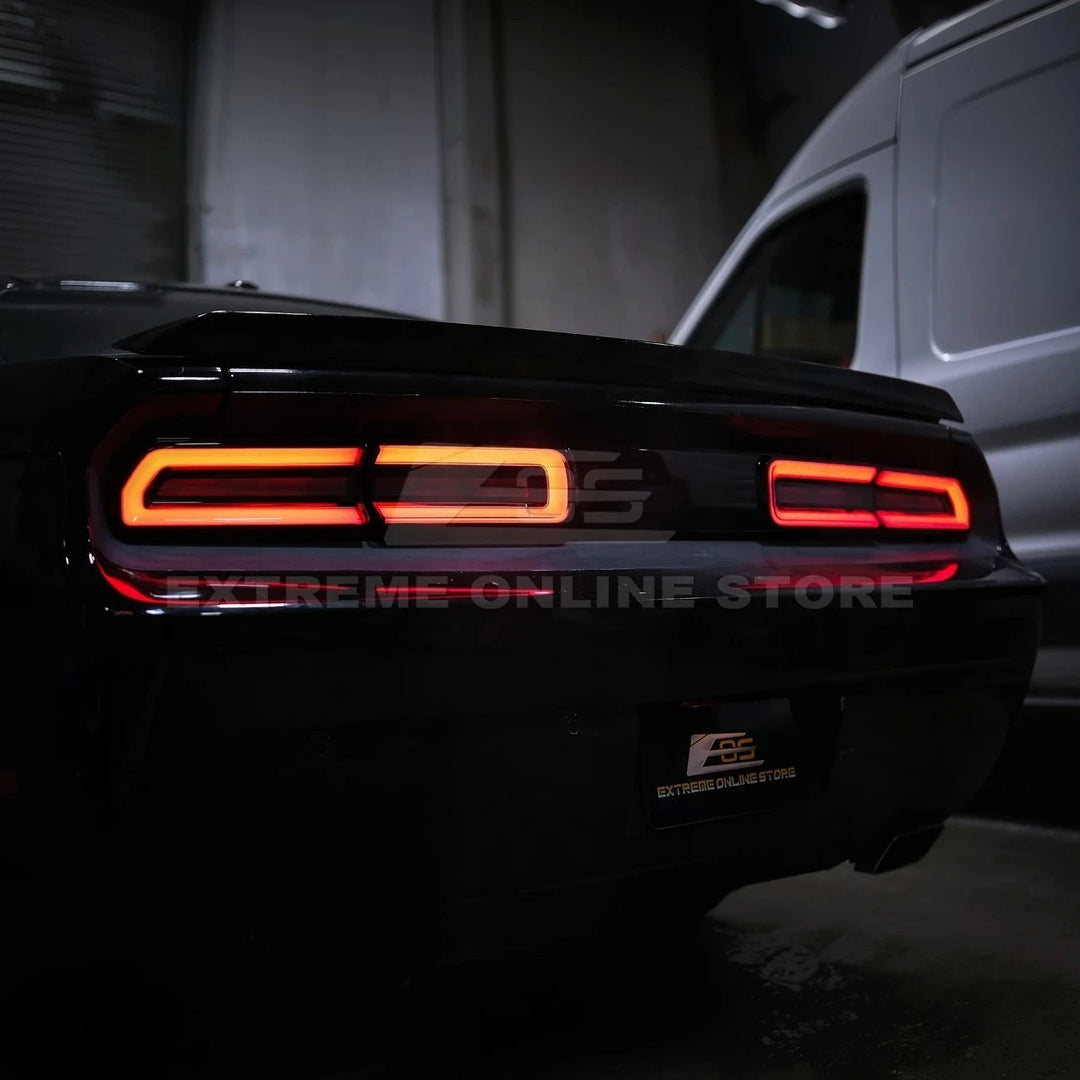 2008-14 Dodge Challenger Facelifted Sequential Signal LED Rear Taillights
