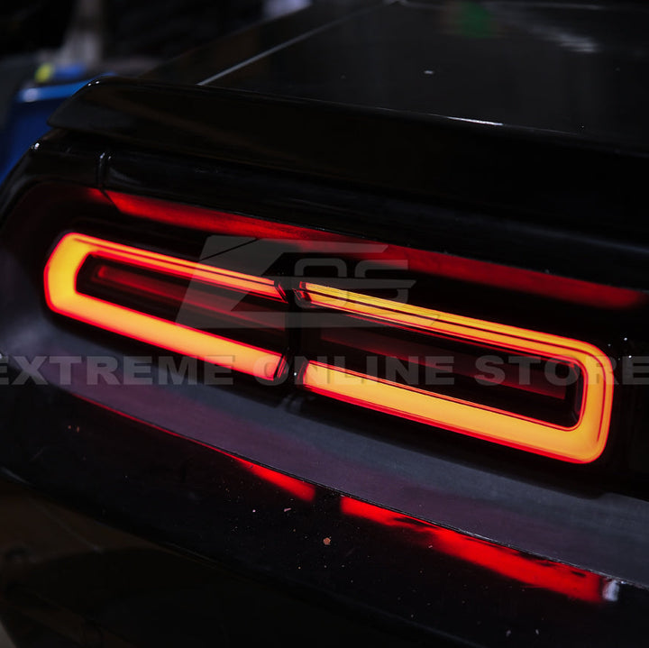 2008-14 Dodge Challenger Facelifted Sequential Signal LED Rear Taillights