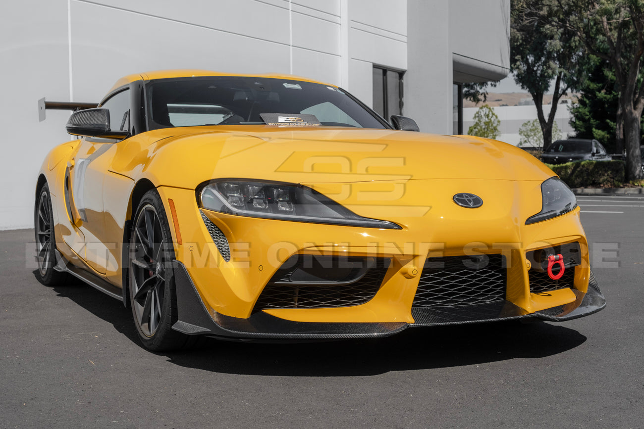 2020-Up Toyota Supra A91 CF Front Splitter Lip