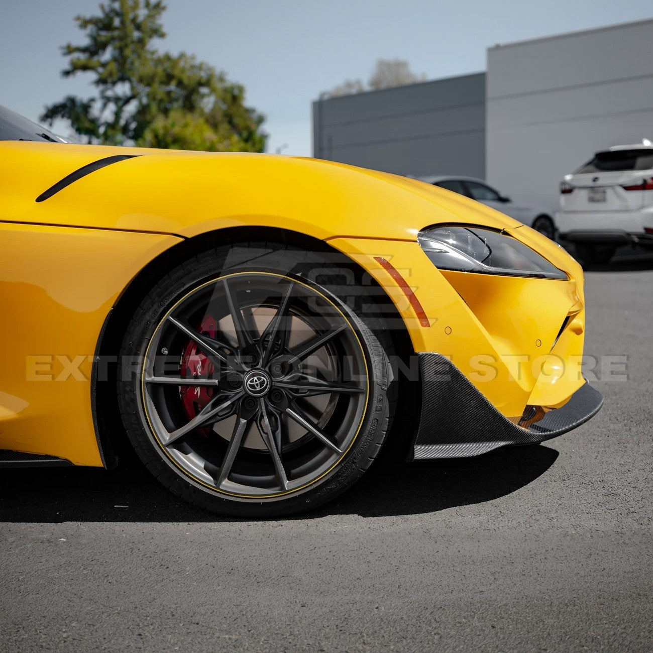 2020-Up Toyota Supra A91 CF Front Splitter Lip