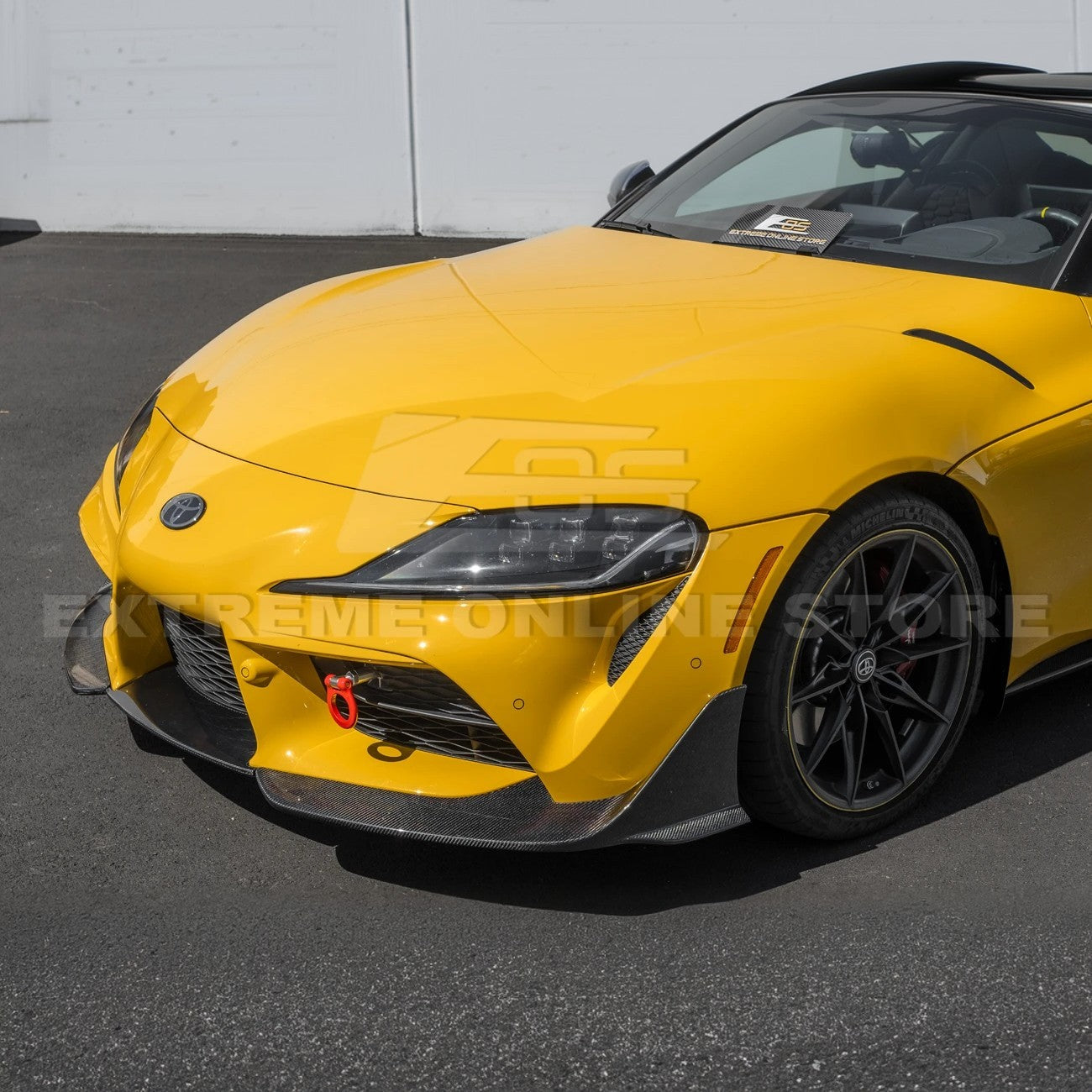 2020-Up Toyota Supra A91 CF Front Splitter Lip