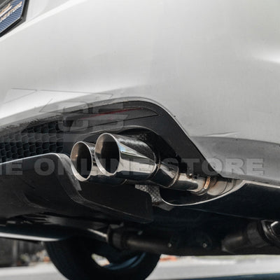 2008-2009 Pontiac G8 T-304 Muffler Delete Quad Tips Axle Back Exhaust