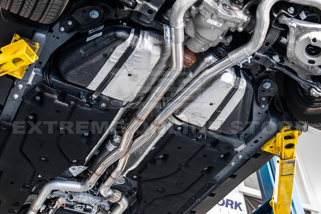2015+ Ford Mustang S650 GT Straight Mid Pipe