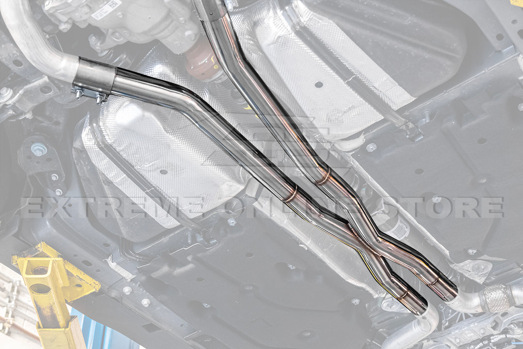 2015+ Ford Mustang S650 GT Straight Mid Pipe