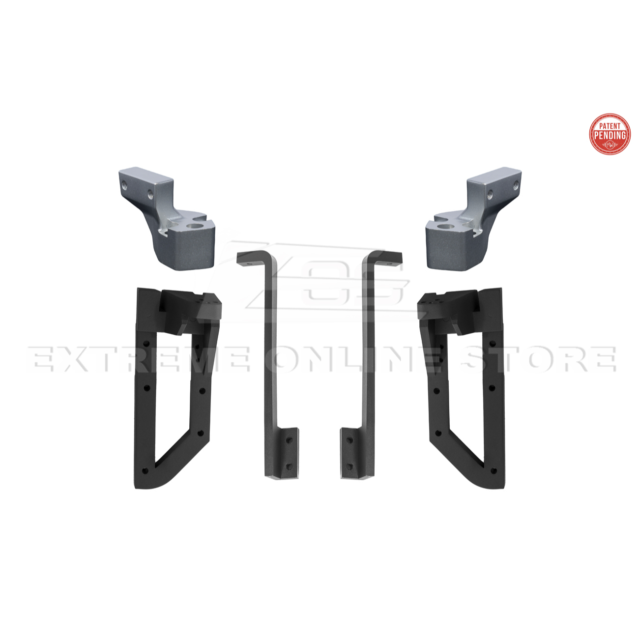Corvette C8 ZR1 Style Rear High Wing Spoiler Bracket