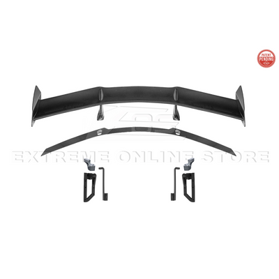 Corvette C8 ZR1 Style Rear High Wing Spoiler Bracket