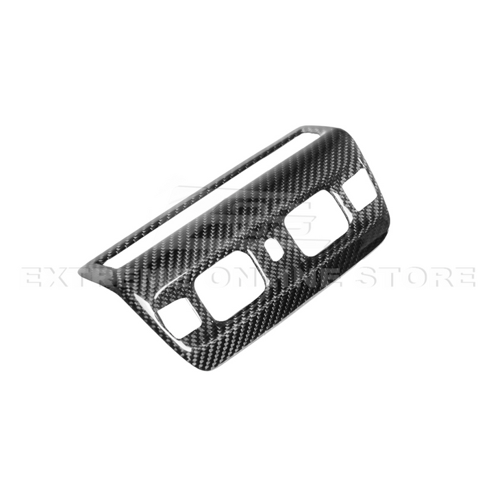 Corvette C8 DRY CARBON FIBER Roof Reading Light Control Cover