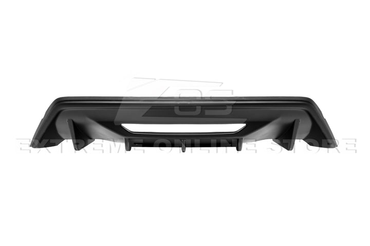 2024+ Ford Mustang Rear Finned Dry CArbon Fiber Bumper Diffuser