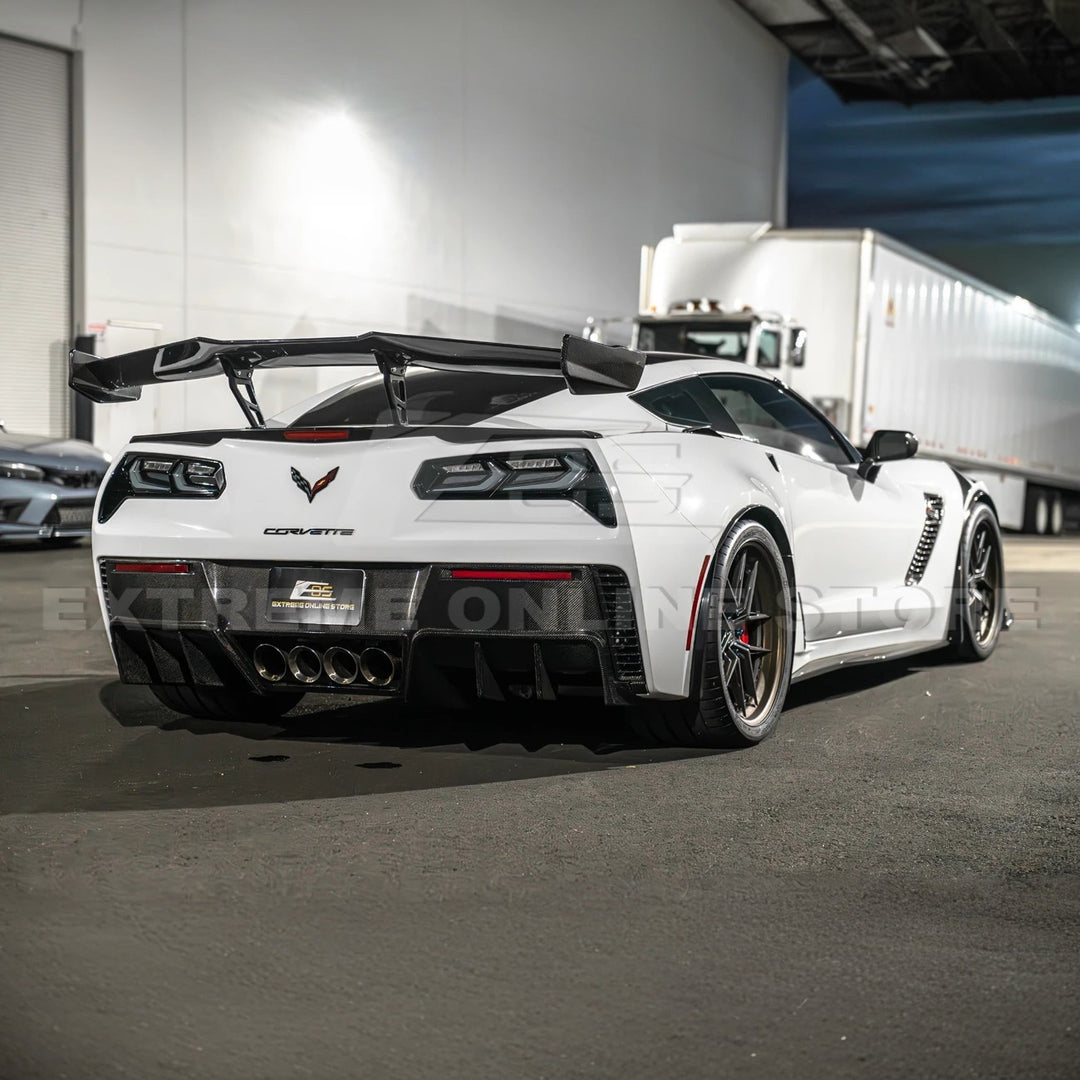 2014-19 Corvette C7 Smoke / Clear Lens Rear Taillight