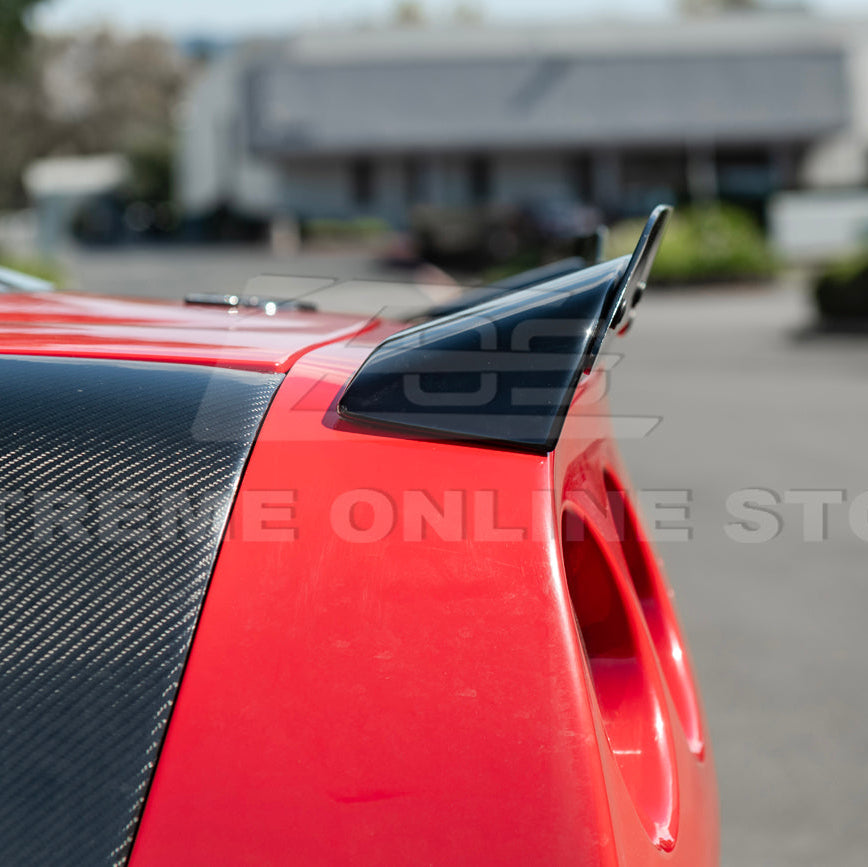 Corvette C5 ZR1 Extended GLOSSY BLACK Rear Trunk Lid Wickerbill Spoiler